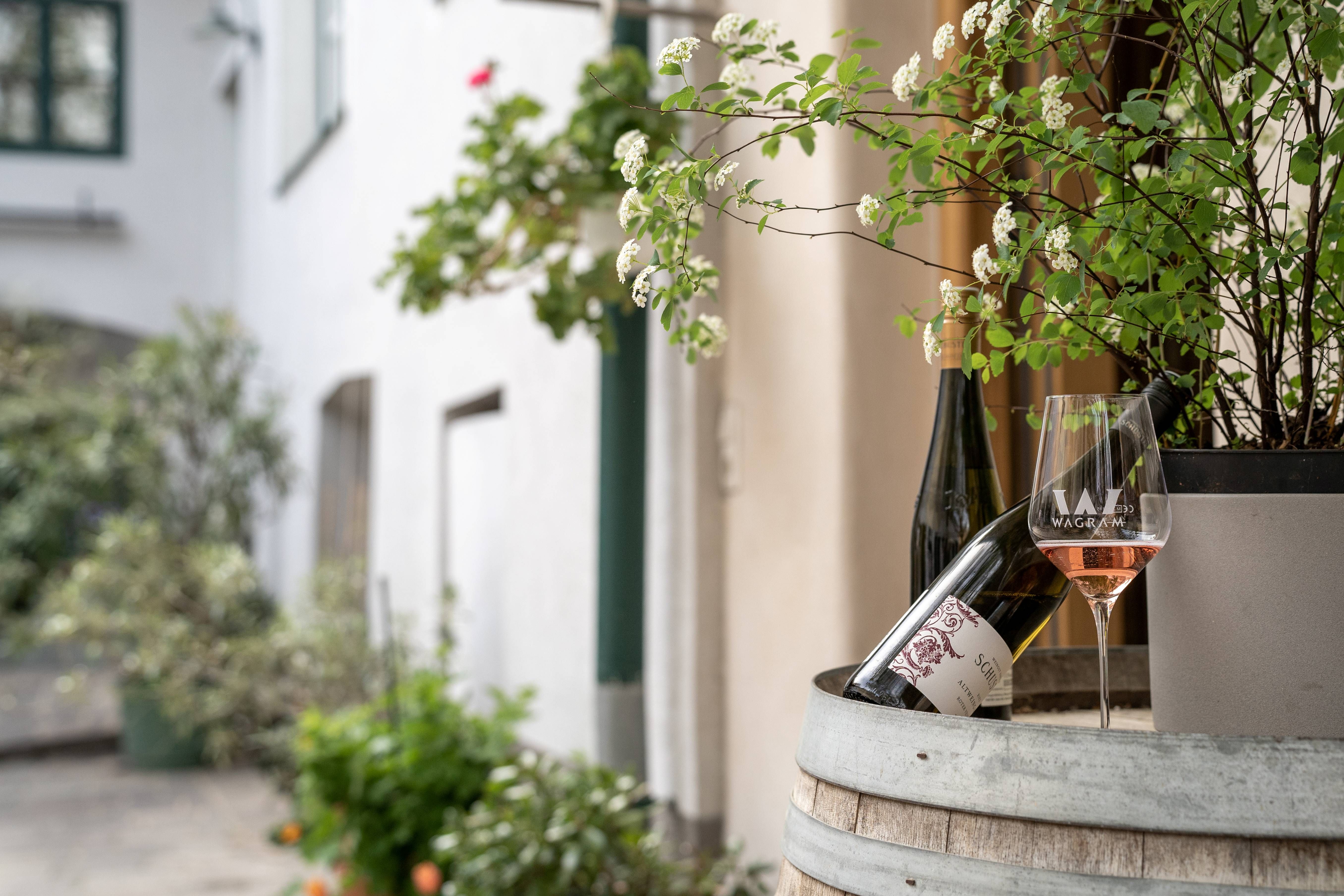 Vnútorné nádvorie vinárstva Schuster