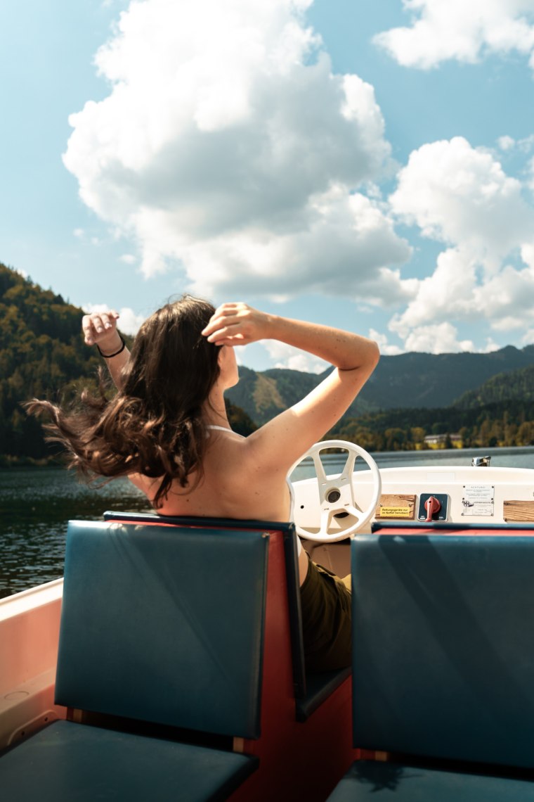 Výlet loďou po jazere Erlaufsee., © Niederösterreich Werbung/ Lukas Matocha