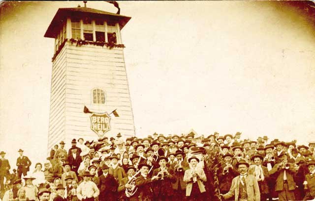 Opening 1901, &copy; Schutzhaus am Buchberg