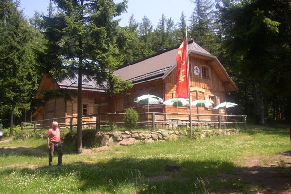 Gföhlberghütte im Sommer, © Gföhlberghütte