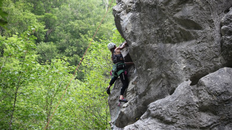 Climbing yoga camp in the H&ouml;llental valley, &copy; Raufgeklettert - Petra Weisz
