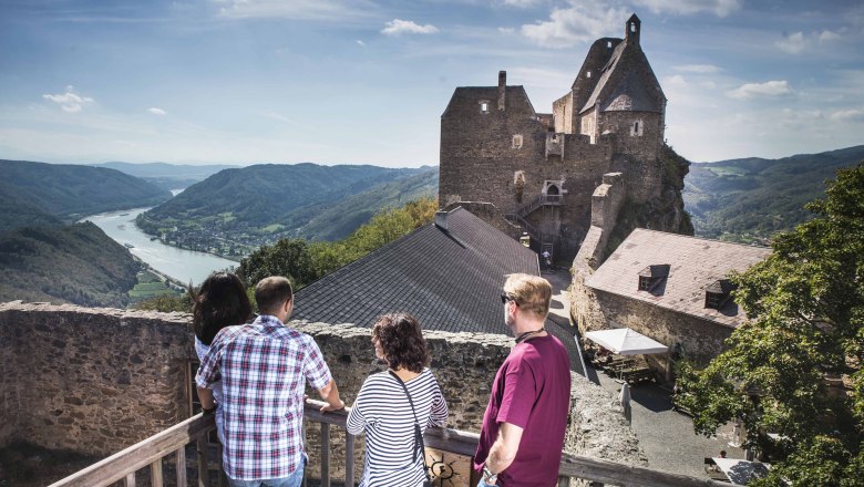 View from the Aggstein castle ruins, &copy; Daniela Matejschek