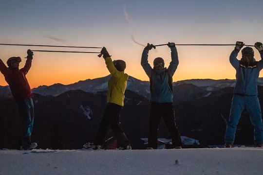 Najskôr pár zahrievacích cvičení, © Fred Lindmoser