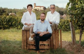 The successful trio, &copy; Martin Sommer