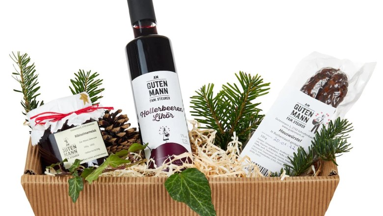 Gift basket from the Tavern Steurer, © Mostheurigen Steurer