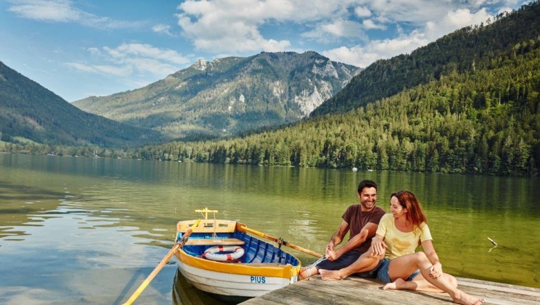 Člnkovanie na jazere Lunzer See, © Niederösterreich Werbung/Michael Liebert