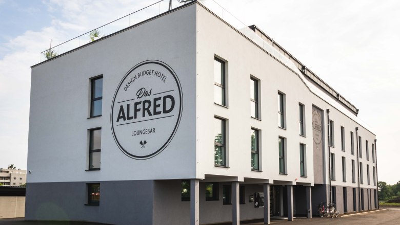 Pohľad zvonku na "Das ALFRED", © Das Alfred