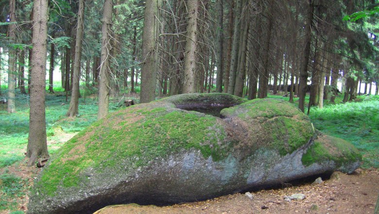 Sacrificial stone, © Marktgemeinde Bad Traunstein