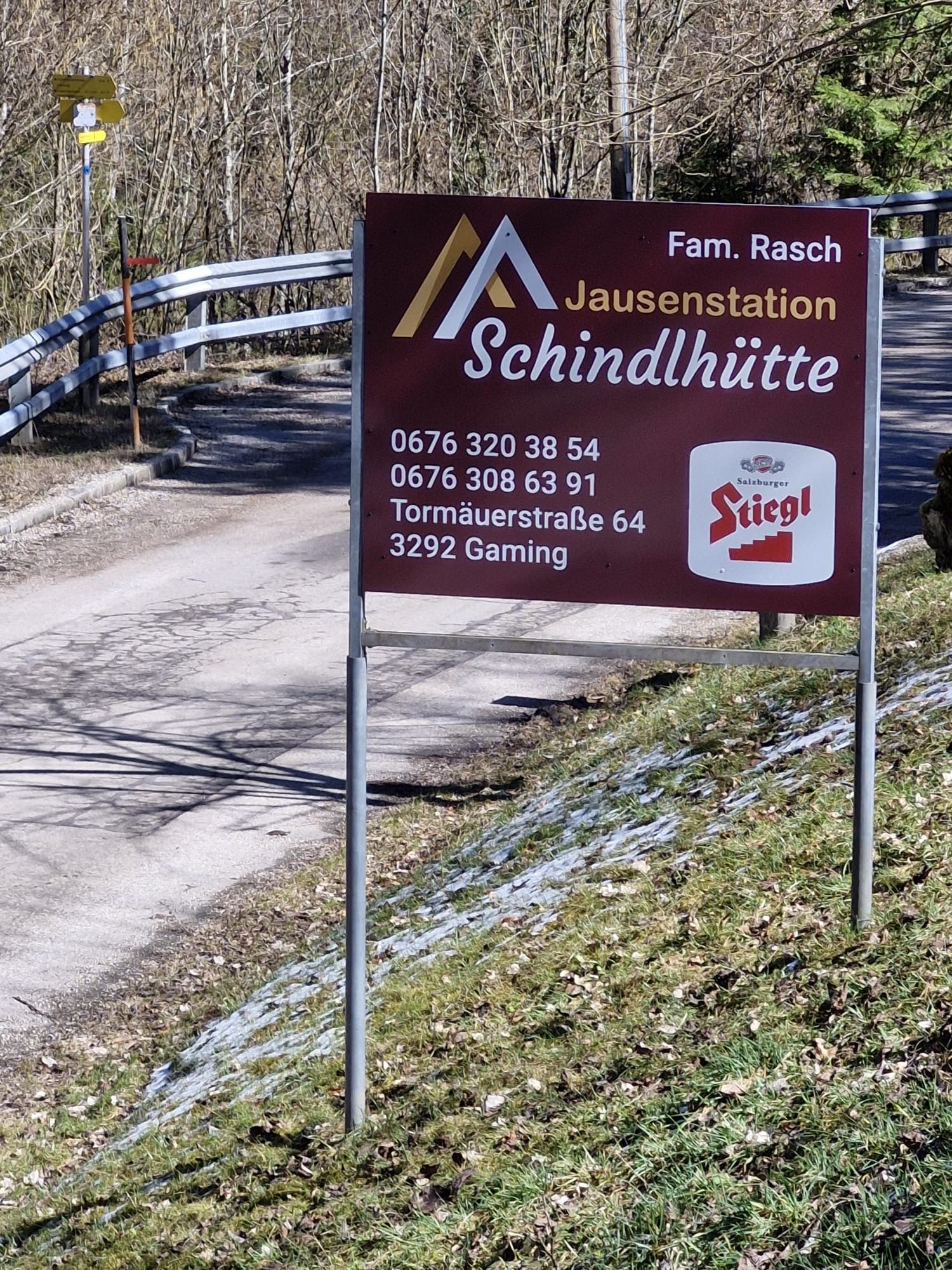 Schindlhütte na jar