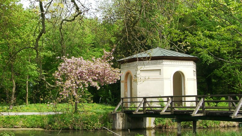 Harrachpark na jar, &copy; Stadtgemeinde Bruck an der Leitha