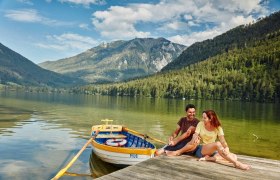 Člnkovanie na jazere Lunzer See, © Niederösterreich Werbung/Michael Liebert
