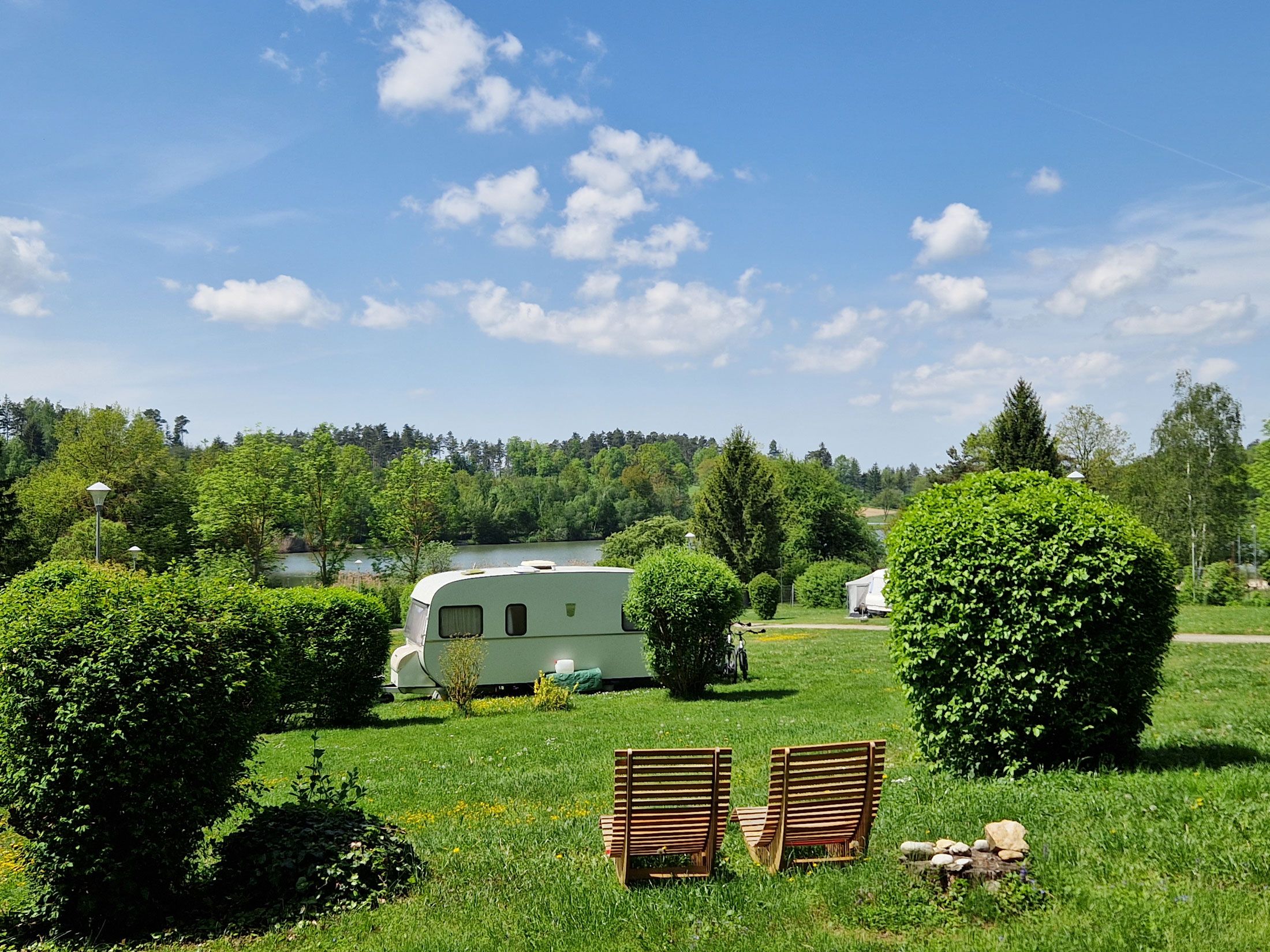 Kempovanie pri Edlersee Geras