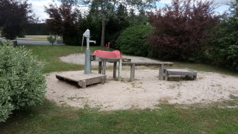 Playground in the village, &copy; Ferienhaus Leopold
