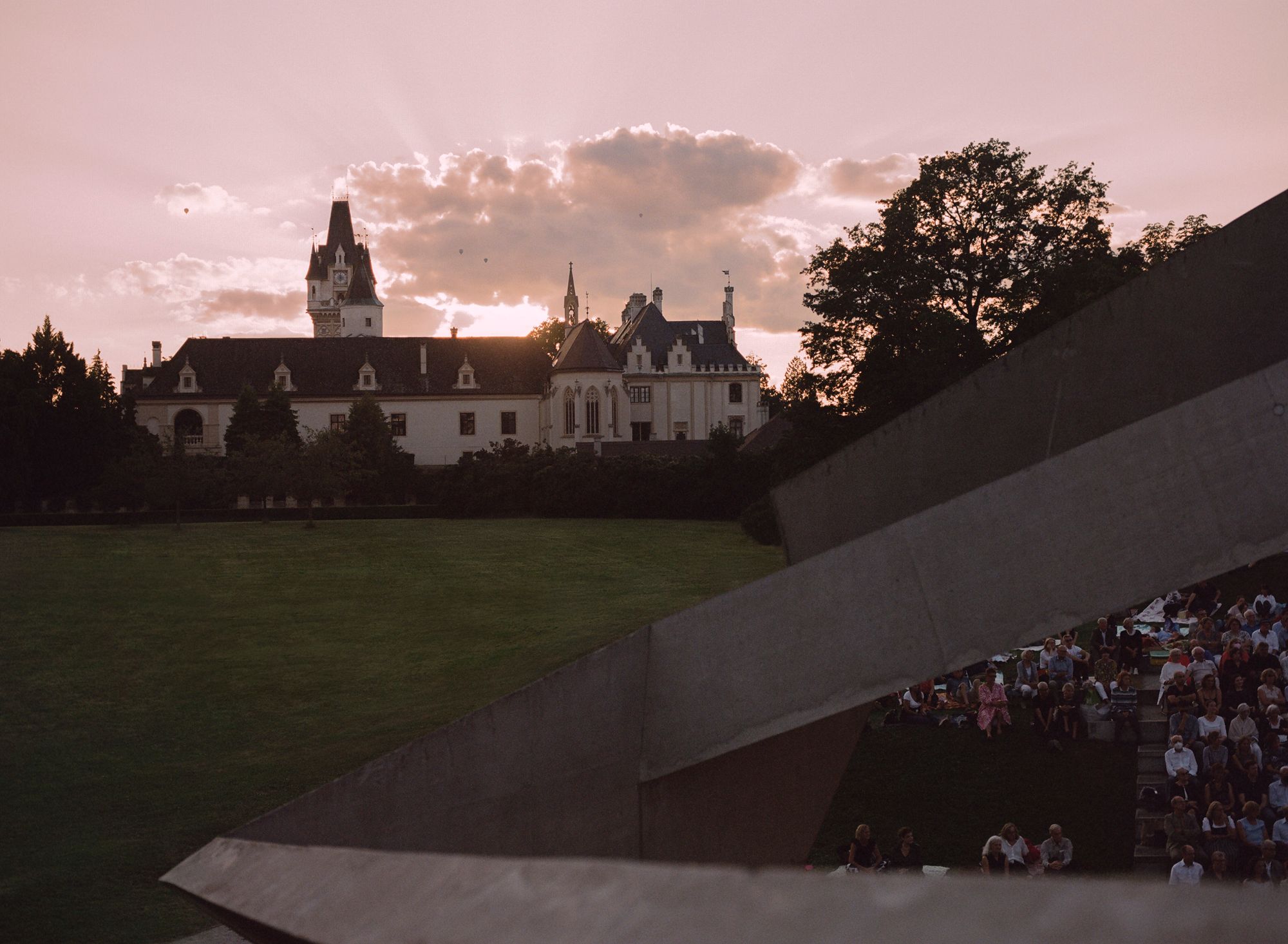 Zámocký park Grafenegg