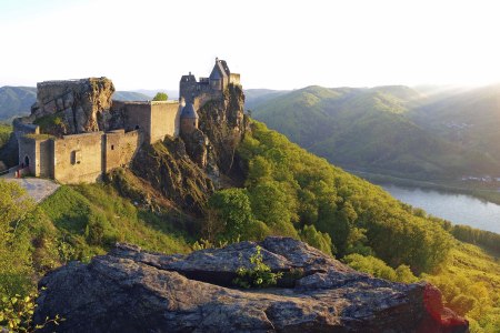 Zrúcanina hradu Aggstein, © Schlossgut Schönbühel AG