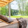 Chill out na terase, © Ferienhaus am See