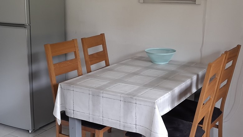 Dining area in the kitchen, &copy; Ferienhaus Leopold