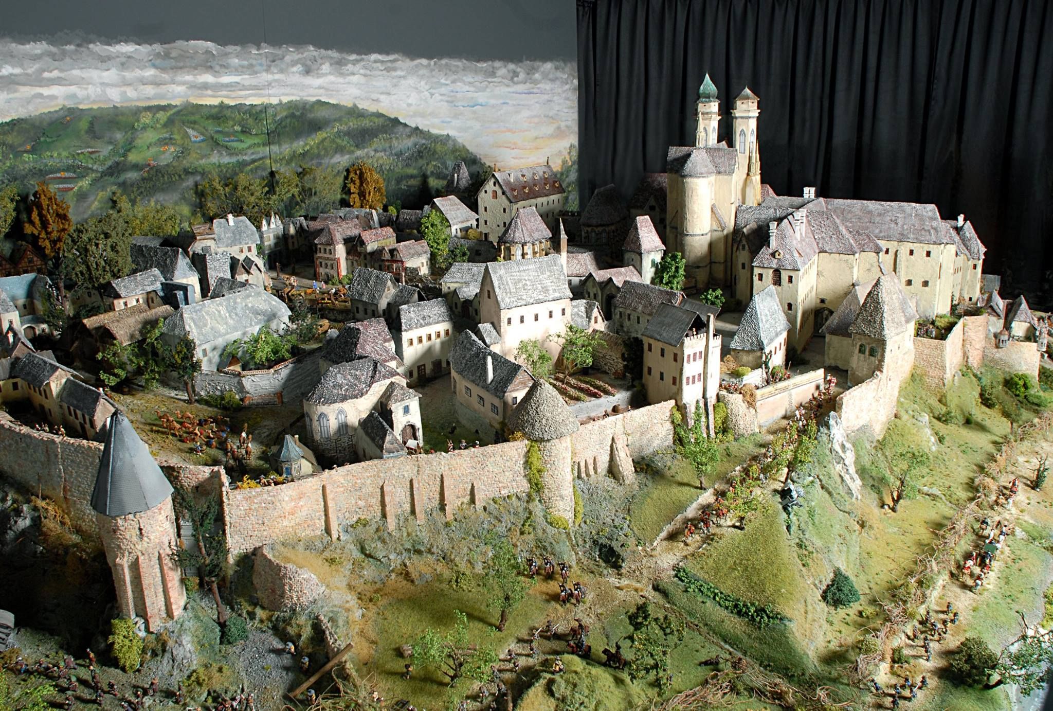 Dioráma v Mestskom múzeu Klosterneuburg