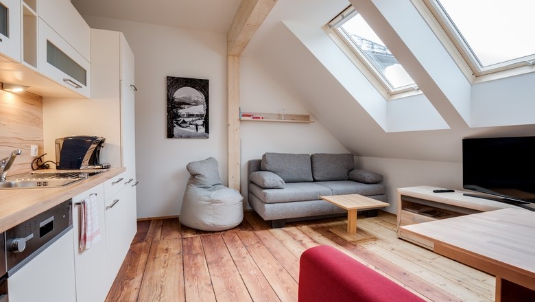 Konrad House 2-person apartment top floor, © Konradhaus Entwicklungs GmbH