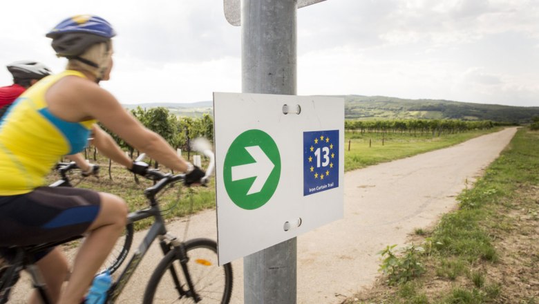 Cyklistika popri bývalej hranici Železnej opony, © Weinviertel Tourismus / Bartl