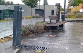Drinking fountain in Brunn am Gebirge, &copy; Ulrike Nemec