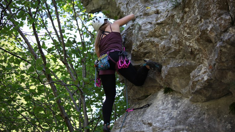 Climbing yoga camp in the H&ouml;llental valley, &copy; Raufgeklettert - Petra Weisz