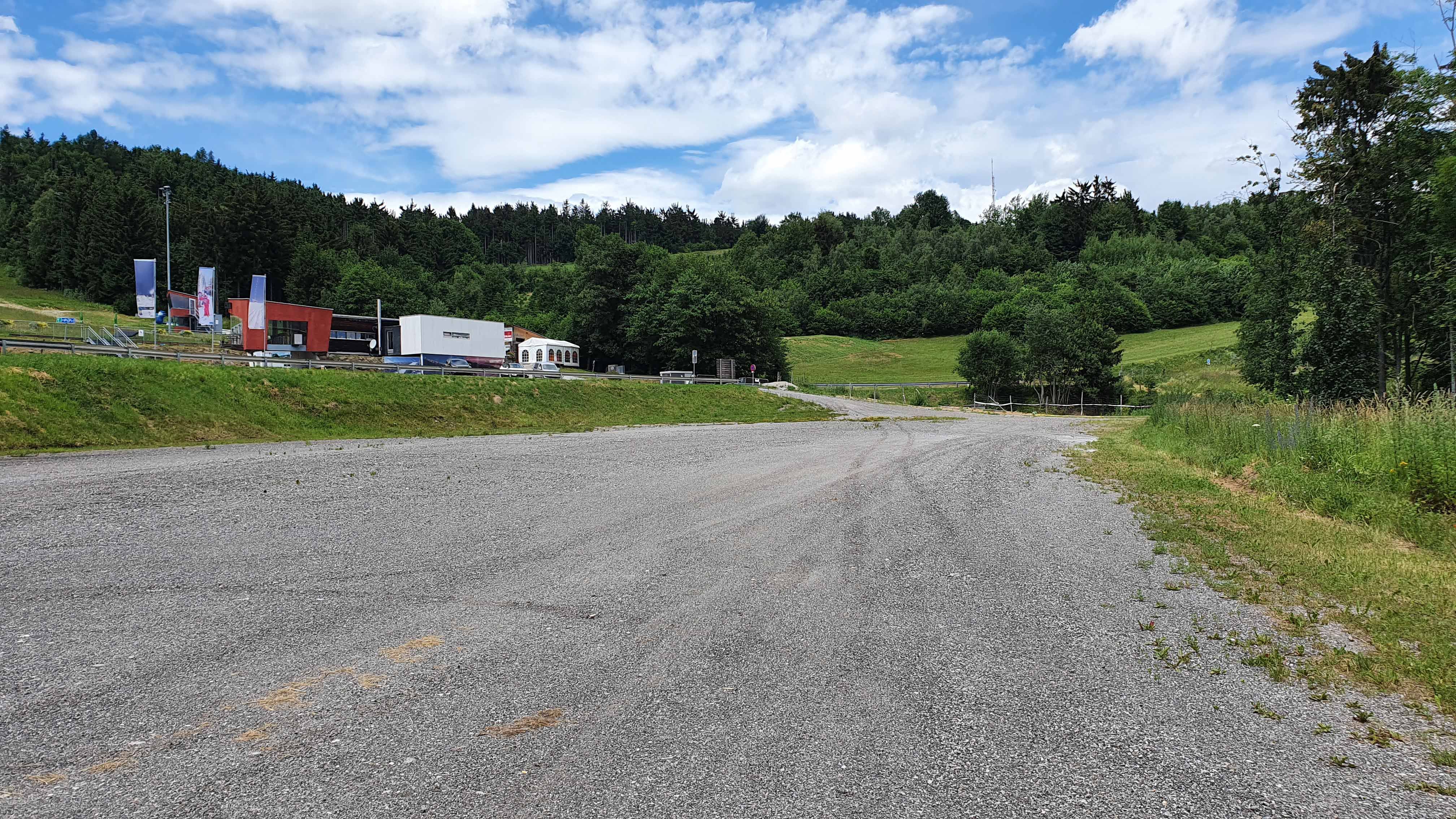 Parkovisko/motorhome na rieke Jauerling