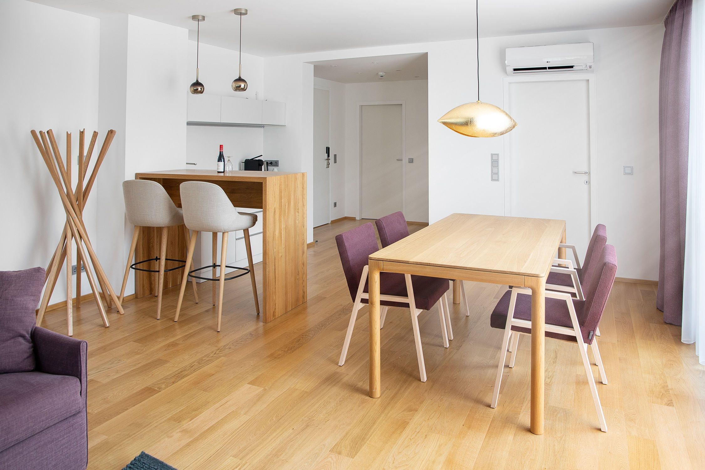Kuchynská časť apartmánu Executive