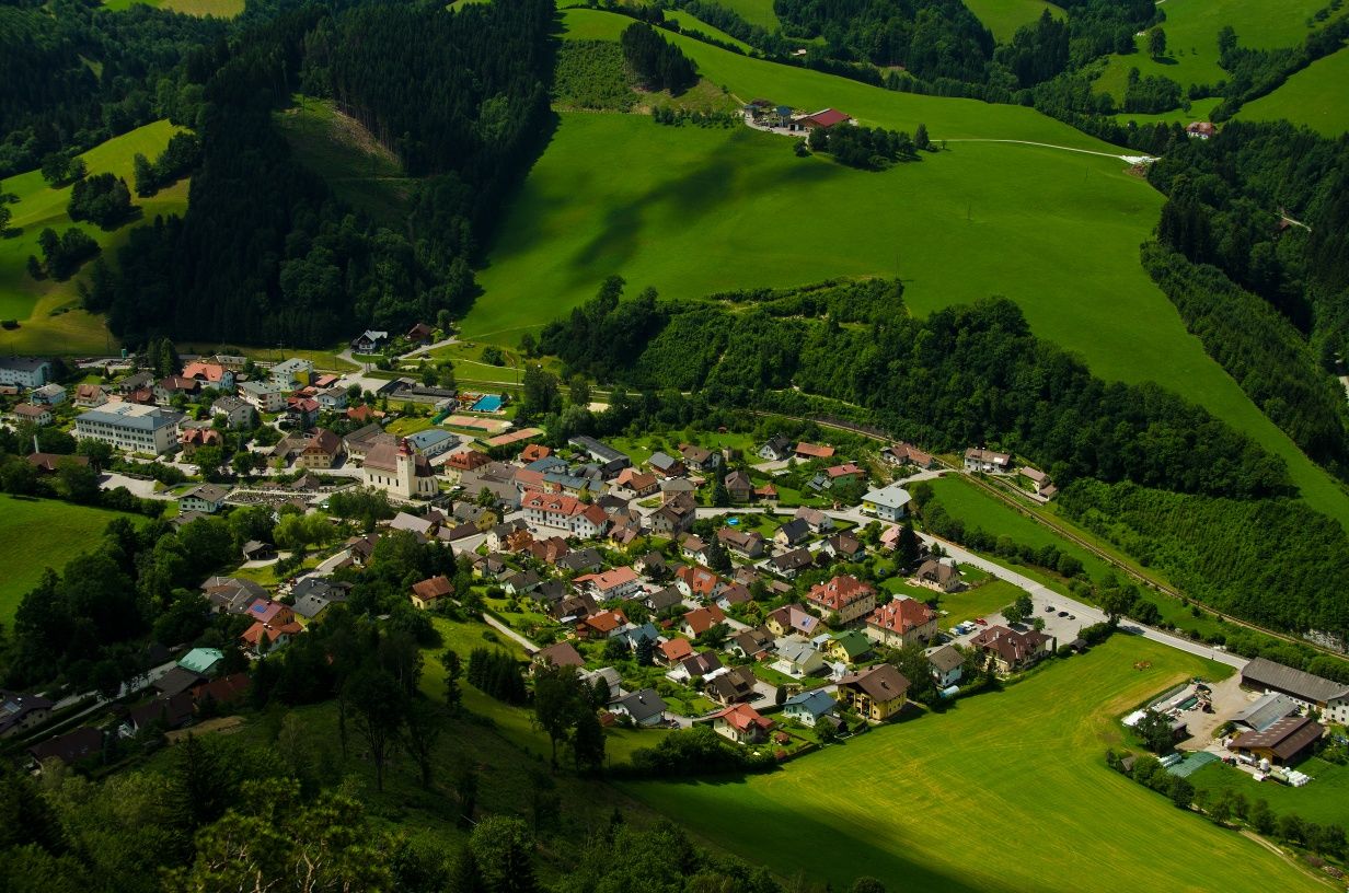 Pohľad na Frankenfels