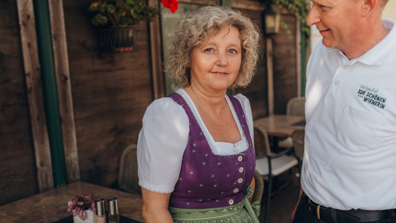 Head chef and landlady: Gabriele Engel, © Niederösterreich Werbung/Daniela Führer