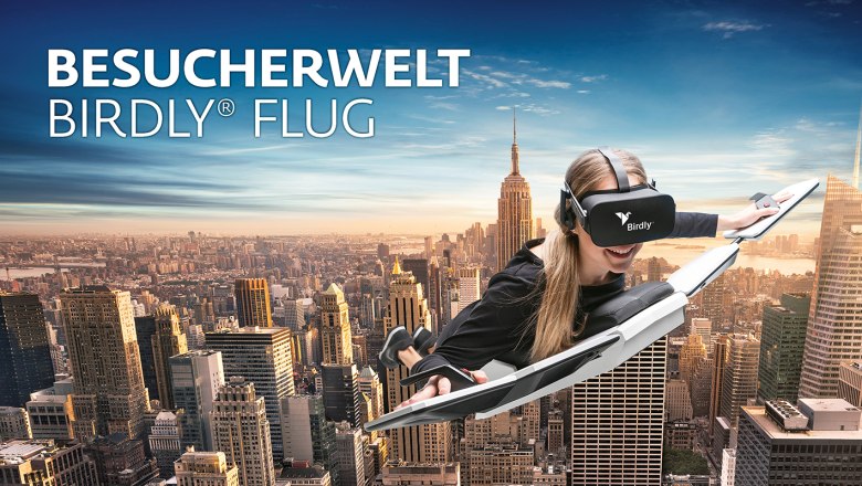 Fascination Airport Visitor World, Birdly Flight, &copy; Flughafen Wien AG