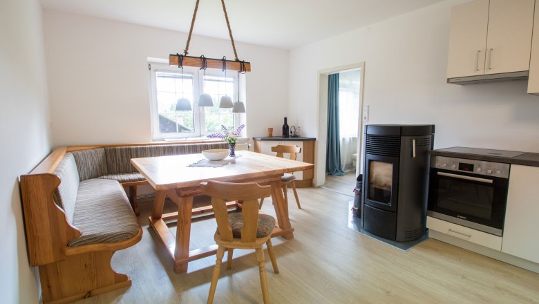 Pohľad do interi&eacute;ru sal&oacute;nu, &copy; Chalet-Nordwald, Fotograf Angela Hauler