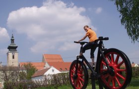 „Lokobicykel“ (Lok-Fahr-Rad), © Otto Semrad