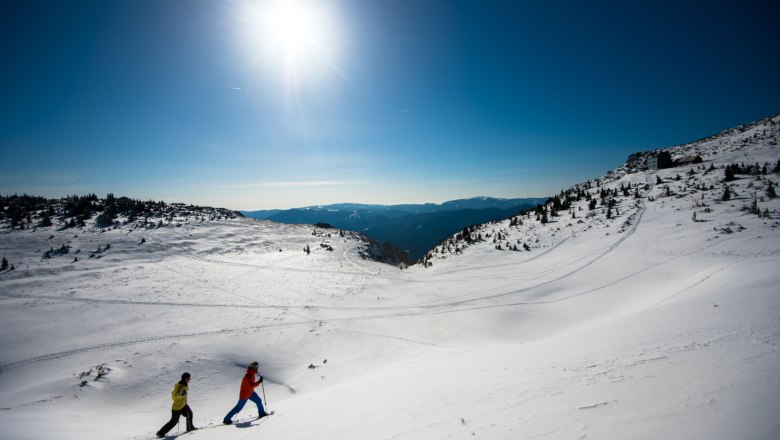 Výlet na snežniciach na Raxe, © Wiener Alpen/Claudia Ziegler