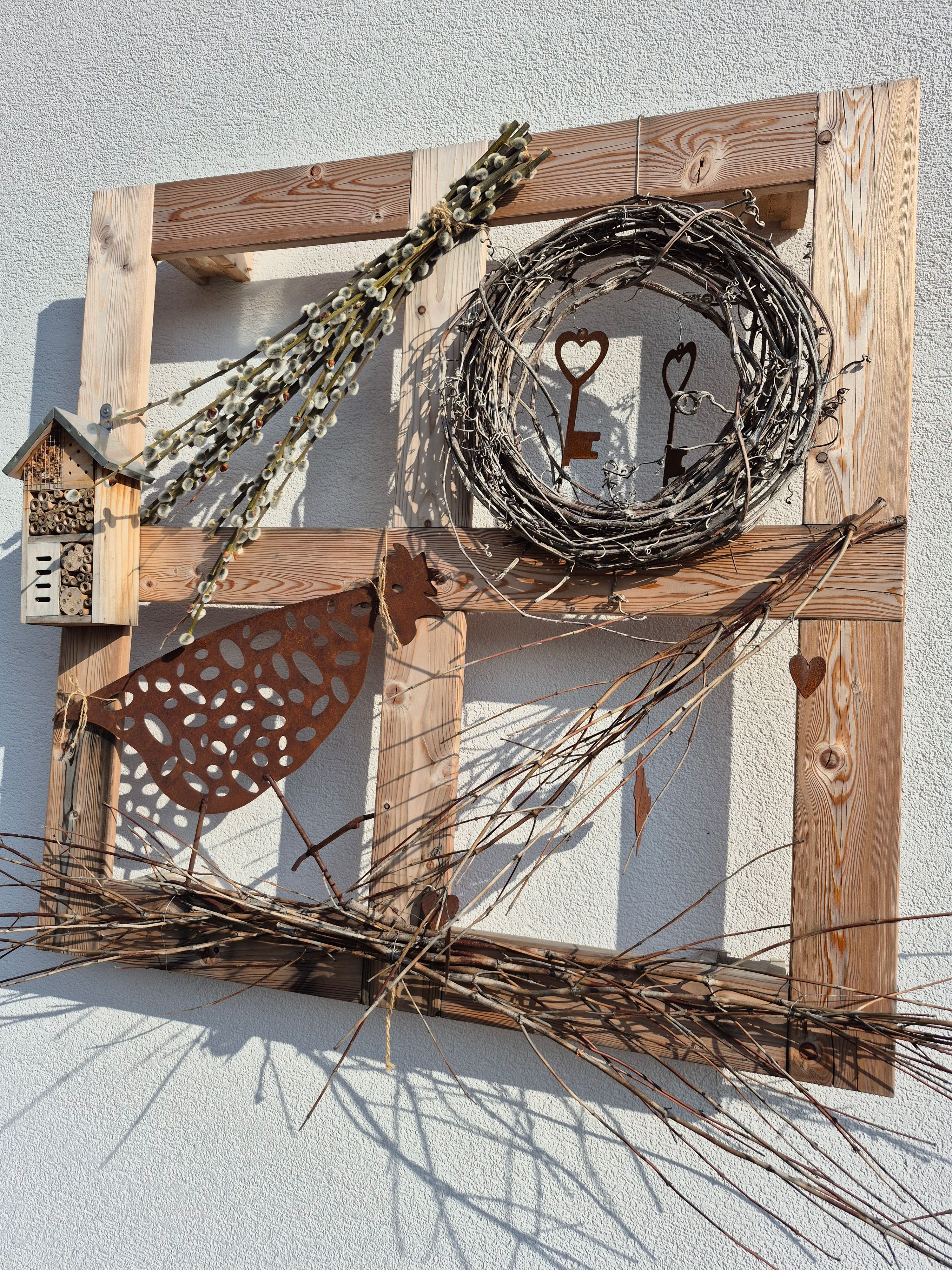 Veľkonočná výzdoba, palmové mačiatka, izba pre hostí Messermayer Göttlesbrunn 