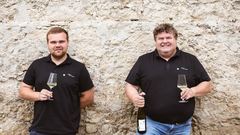 Meinhard and Daniel Forstreiter, &copy; Weingut Meinhard Forstreiter