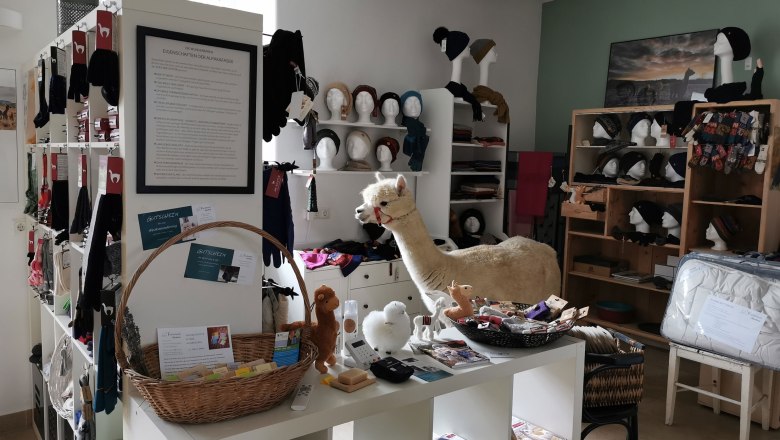 Farm&aacute;rsky obchod, &copy; Fuchsteich Alpakas