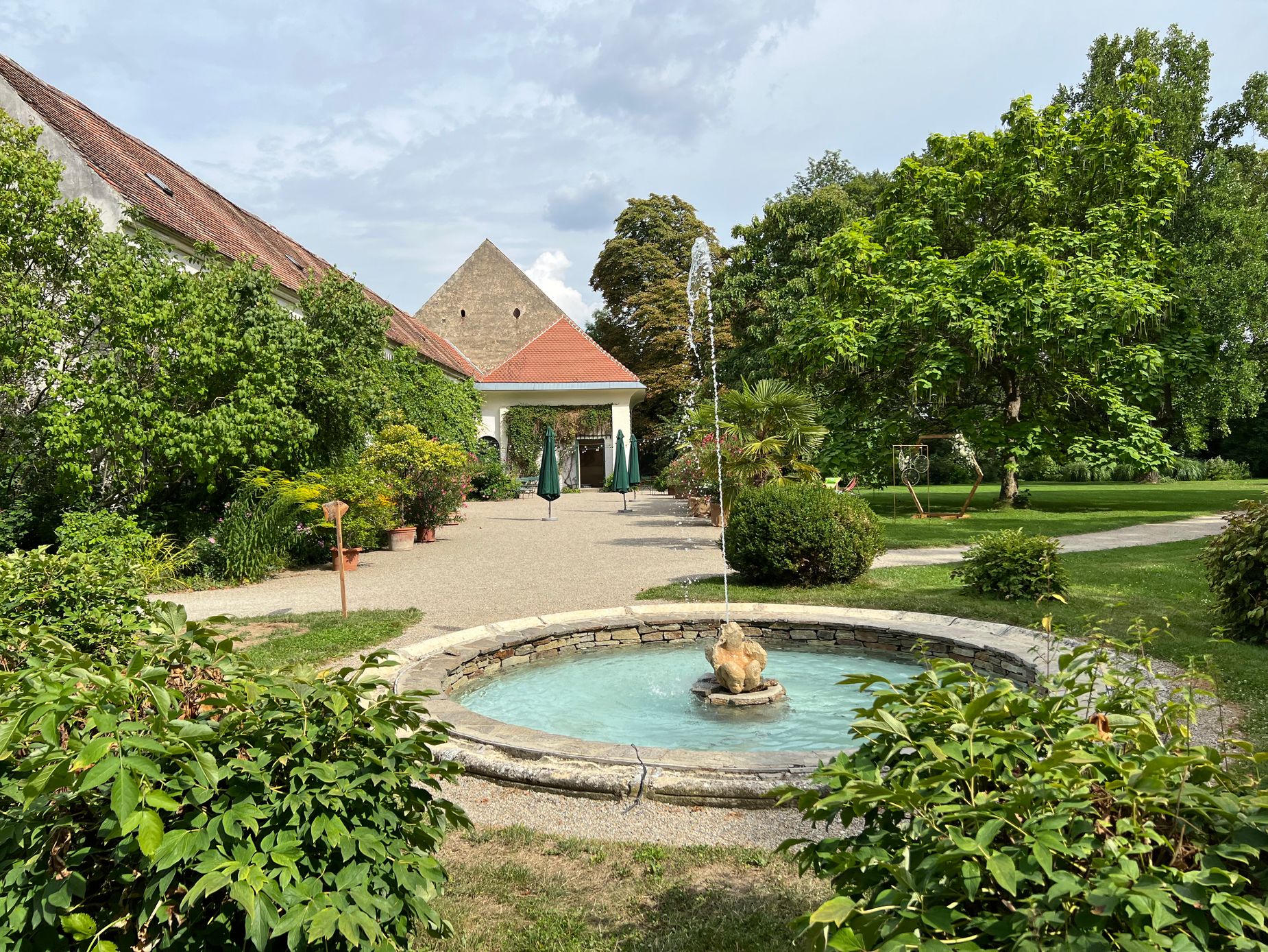 Zámocký park Mühlbach