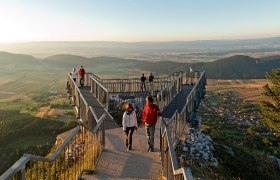 View from the Skywalk, © © Wiener Alpen in NÖ Tourismus GmbH, Foto: Franz Zwickl
