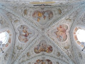 Decke Stift Ardagger, &copy; Mostviertel - Jakobsweg