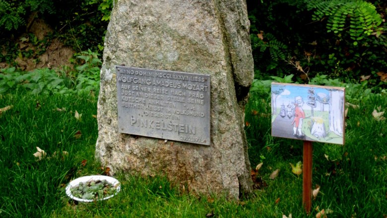 Peeing stone, &copy; Werner Daim