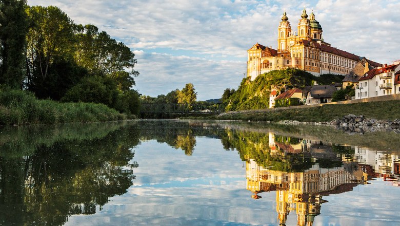 Opátstvo Melk je súčasťou wachauského svetového kultúrneho dedičstva UNESCO, © Michael Liebert