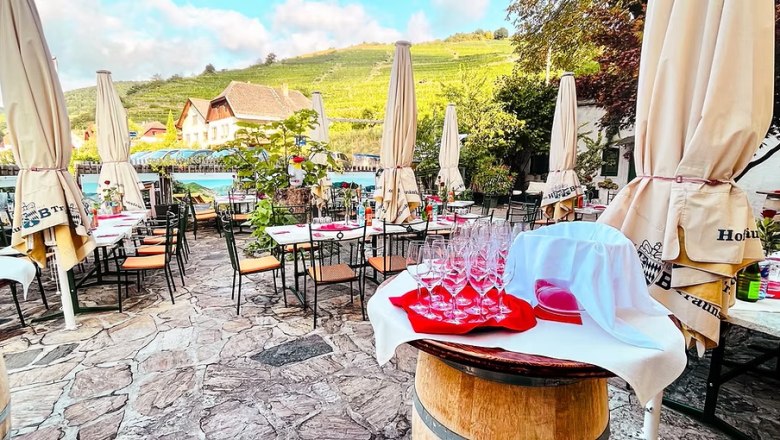 Stierschneiders Weinhotel Wachau guest garden, &copy; Familie Stierschneider