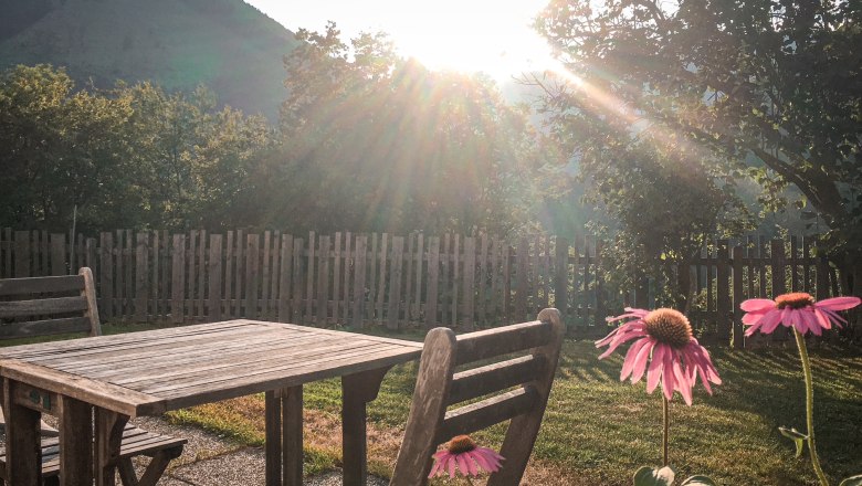 Garten, © Familie Prack