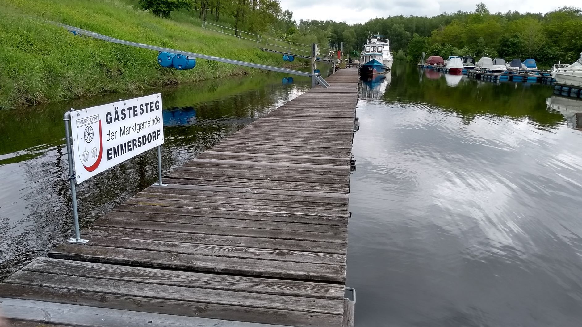 Prístavisko pre hostí v Emmersdorfe