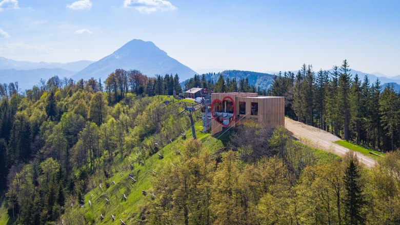 Panorama Hennesteck with zipline start, &copy; Martin F&uuml;l&ouml;p