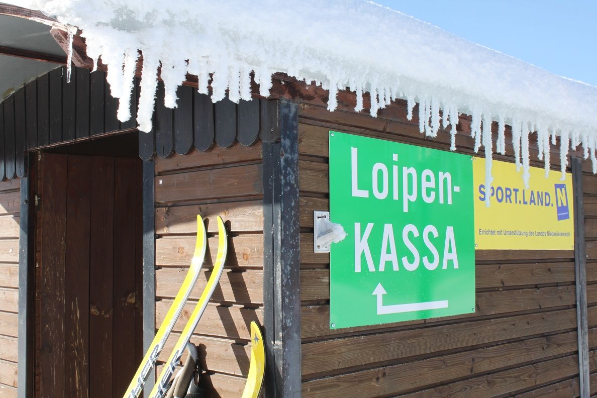 Bežkovanie v Bärnkopfe - miestna trasa 1