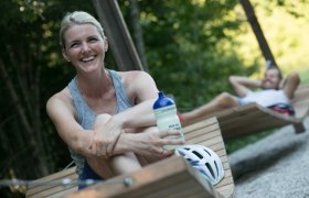 Odpoč&iacute;vadlo na Cyklotrase Ybbstal, &copy; Mostviertel