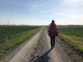 Wanderer am Jakobsweg, &copy; Donau Nieder&ouml;sterreich - R&ouml;merland Carnuntum-Marchfeld