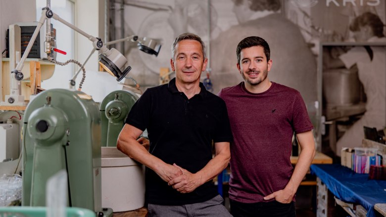 Erwin Weber with son Julian Weber, &copy; Waldviertel Tourismus, Matthias Streibel